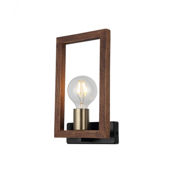 Era Tekli Ahşap Modern Duvar Aplik 1459-73-19 Era Tekli Ahşap Modern Duvar Aplik 1459-73-19