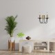 Dofa İkili Eskitme & Siyah Renkli Modern Aplik 1469-73-29 Dofa İkili Eskitme & Siyah Renkli Modern Aplik 1469-73-29