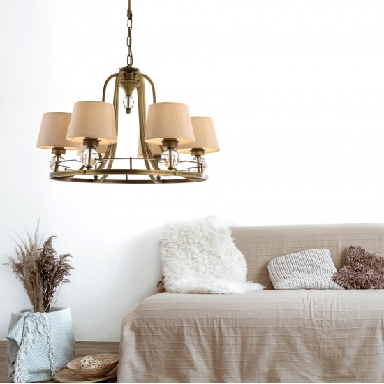 Avonni AV-1597-6ES Eskitme Kaplama Modern Avize Avonni AV-1597-6ES Eskitme Kaplama Modern Avize