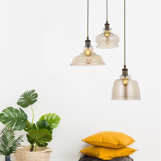 Avonni AV-1760-3ET Eskitme Kaplama Modern Avize Avonni AV-1760-3ET Eskitme Kaplama Modern Avize