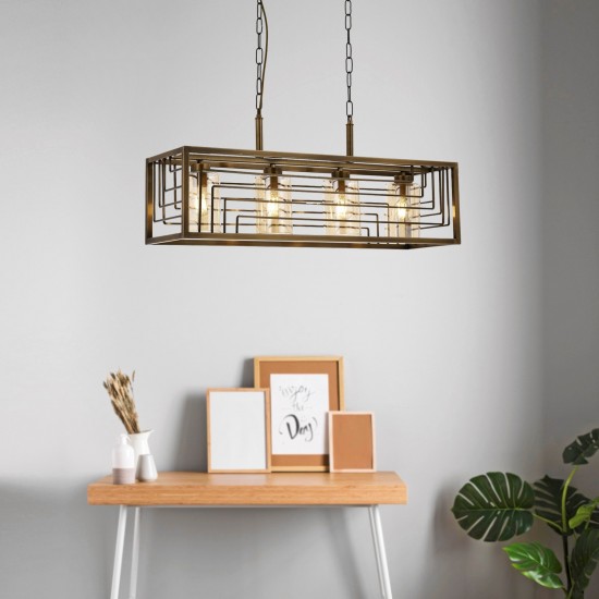 Avonni AV-1796-4EY Eskitme Kaplama Modern Avize Avonni AV-1796-4EY Eskitme Kaplama Modern Avize