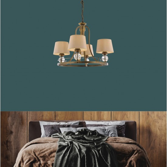 Avonni AV-1597-4ES Eskitme Kaplama Modern Avize Avonni AV-1597-4ES Eskitme Kaplama Modern Avize