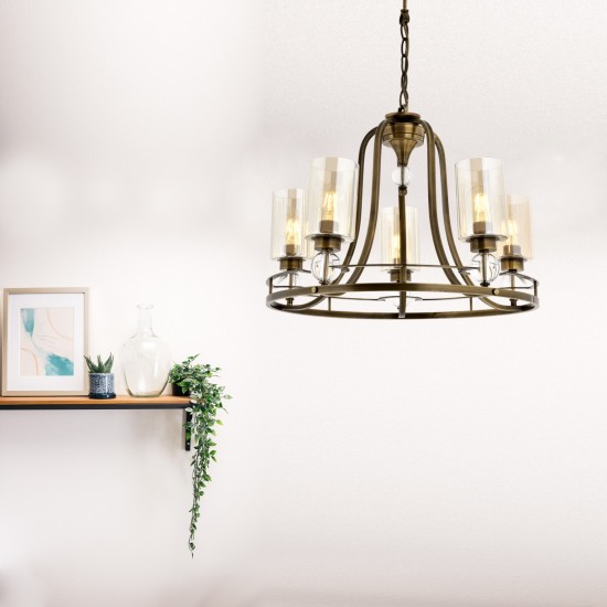 Avonni AV-1597-5E Eskitme Kaplama Modern Avize Avonni AV-1597-5E Eskitme Kaplama Modern Avize