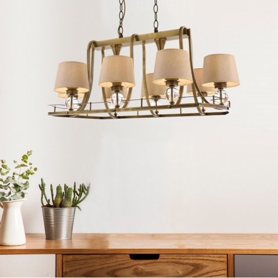 Avonni AV-1597-8ES-YM Eskitme Kaplama Modern Avize Avonni AV-1597-8ES-YM Eskitme Kaplama Modern Avize