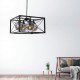 Avonni AV-1732-4BSY Siyah Boyalı Modern Avize Avonni AV-1732-4BSY Siyah Boyalı Modern Avize