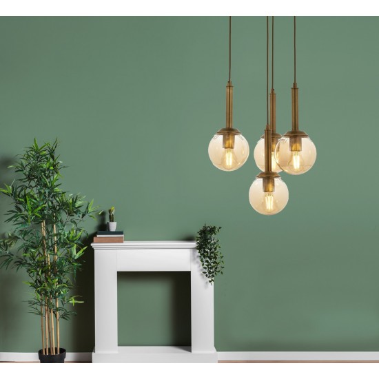 Avonni AV-1781-4ET Eskitme Kaplama Modern Avize Avonni AV-1781-4ET Eskitme Kaplama Modern Avize