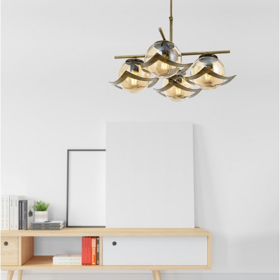 Avonni AV-4117-4E Eskitme Kaplama Modern Avize Avonni AV-4117-4E Eskitme Kaplama Modern Avize