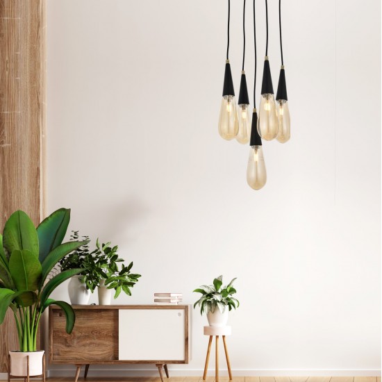 Avonni AV-4236-5ET Eskitme Kaplama Modern Avize Avonni AV-4236-5ET Eskitme Kaplama Modern Avize