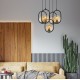 Avonni AV-4275-5T-BSY Siyah Boyalı Modern Avize Avonni AV-4275-5T-BSY Siyah Boyalı Modern Avize