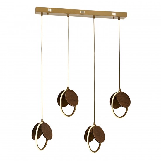 Eskitme Kaplama Modern Avize AVONNI AV-1847-4EY Eskitme Kaplama Modern Avize AVONNI AV-1847-4EY