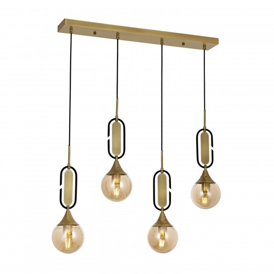 Eskitme Kaplama Modern Avize AVONNI AV-1849-4EY Eskitme Kaplama Modern Avize AVONNI AV-1849-4EY