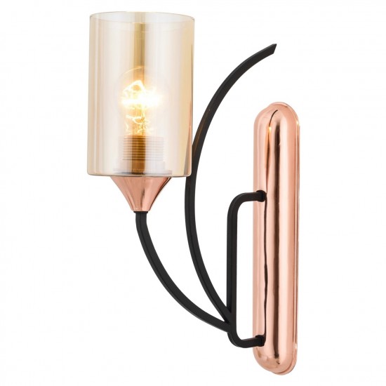 Avonni AP-1660-1BSY Siyah Boyalı Aplik Avonni AP-1660-1BSY Siyah Boyalı Aplik
