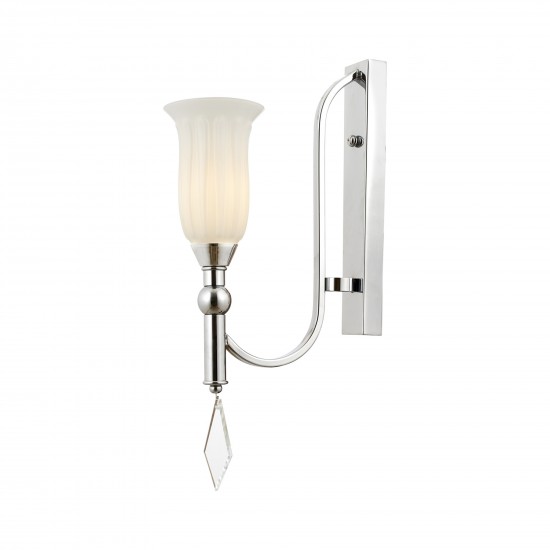 Avonni AP-60279-1K Krom Kaplama Aplik E14 Metal Cam 11x26cm Avonni AP-60279-1K Krom Kaplama Aplik E14 Metal Cam 11x26cm