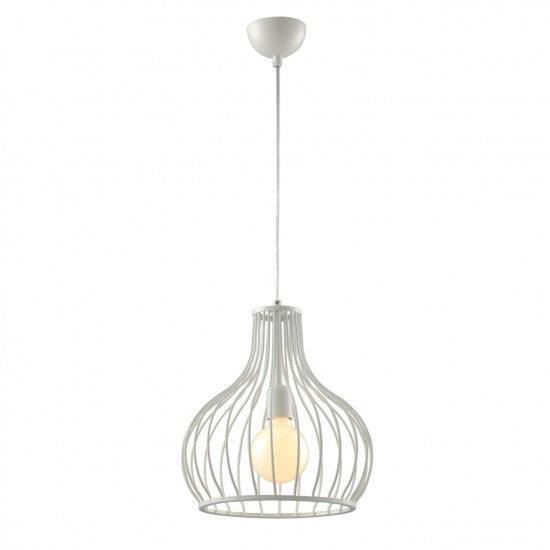 Avonni AV-1520-M2-BBY Beyaz Boyalı Modern Avize E27 Metal 30cm Avonni AV-1520-M2-BBY Beyaz Boyalı Modern Avize E27 Metal 30cm