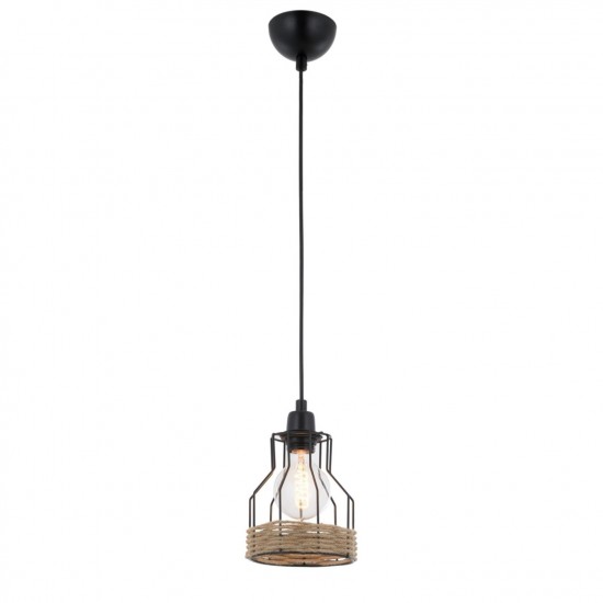 Avonni AV-1584-1K-BSY Siyah Boyalı Modern Avize Avonni AV-1584-1K-BSY Siyah Boyalı Modern Avize