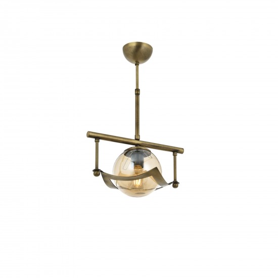 Avonni AV-4117-1E Eskitme Kaplama Modern Avize E27 Metal Cam 33x25cm Avonni AV-4117-1E Eskitme Kaplama Modern Avize E27 Metal Cam 33x25cm
