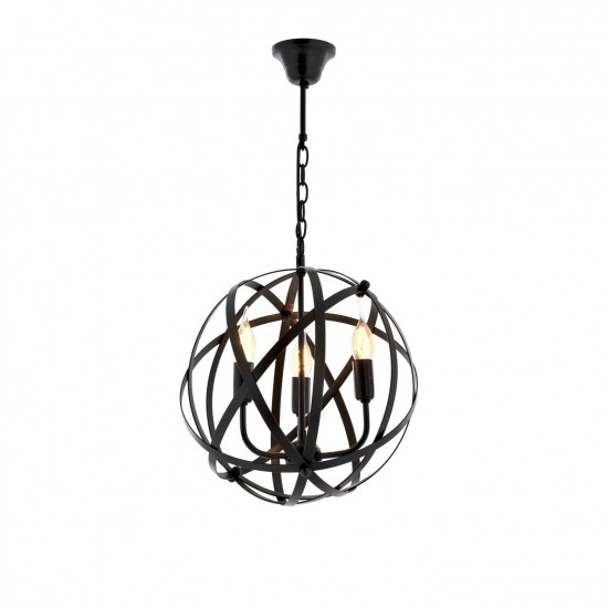 Avonni AV-4183-3BSY Siyah Boyalı Modern Avize Avonni AV-4183-3BSY Siyah Boyalı Modern Avize