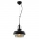 Avonni AV-5064-1BSY Siyah Boyalı Modern Avize E27 Metal Cam 25cm Avonni AV-5064-1BSY Siyah Boyalı Modern Avize E27 Metal Cam 25cm