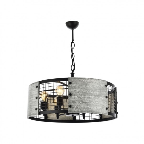 Avonni AV-1736-6BSY Siyah Boyalı Modern Avize Avonni AV-1736-6BSY Siyah Boyalı Modern Avize