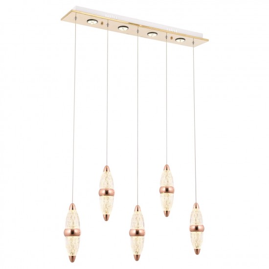 Avonni AV-1749-5SY Sarı Kaplama Modern Avize Avonni AV-1749-5SY Sarı Kaplama Modern Avize