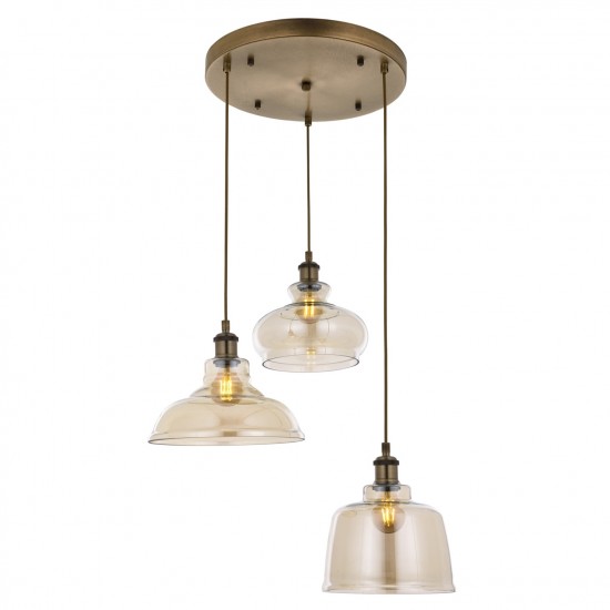 Avonni AV-1760-3ET Eskitme Kaplama Modern Avize Avonni AV-1760-3ET Eskitme Kaplama Modern Avize