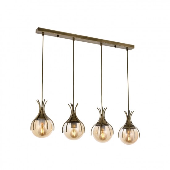Avonni AV-1766-4EY Eskitme Kaplama Modern Avize Avonni AV-1766-4EY Eskitme Kaplama Modern Avize
