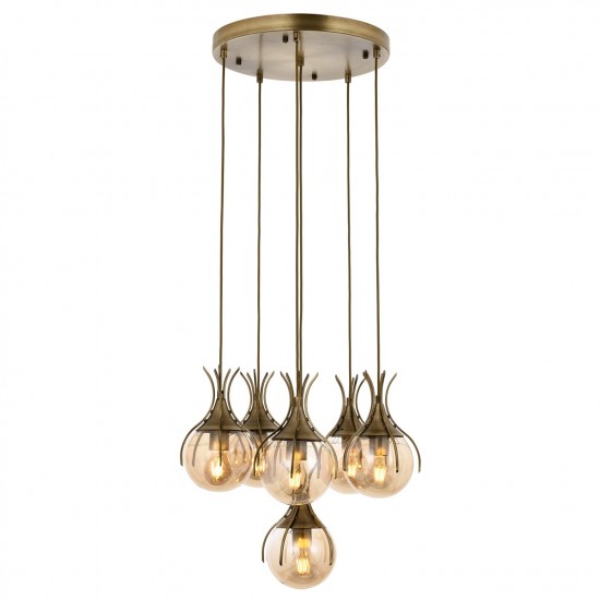 Avonni AV-1766-6ET Eskitme Kaplama Modern Avize Avonni AV-1766-6ET Eskitme Kaplama Modern Avize