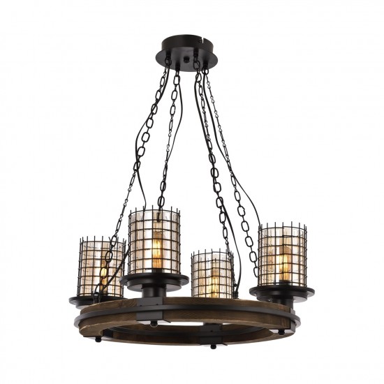 Avonni AV-4271-4BSY Siyah Boyalı Modern Avize Avonni AV-4271-4BSY Siyah Boyalı Modern Avize