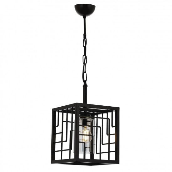 Avonni AV-1796-1BSY Bakır/Siyah Boyalı Modern Avize Avonni AV-1796-1BSY Bakır/Siyah Boyalı Modern Avize