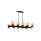 Avonni AV-4294-10BSY-YM Eskitme/Siyah Kaplama Modern Avize Avonni AV-4294-10BSY-YM Eskitme/Siyah Kaplama Modern Avize