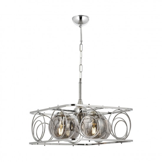 Avonni AV-1805-4K Krom Kaplama Modern Avize Avonni AV-1805-4K Krom Kaplama Modern Avize