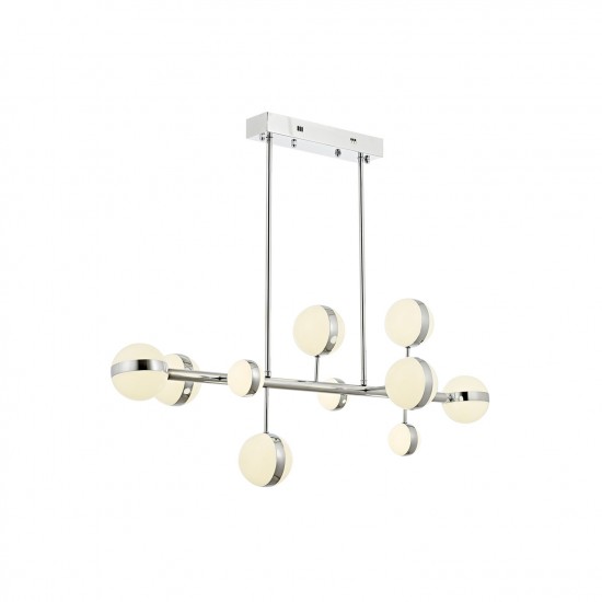 Avonni AV-1768-10KY Krom Kaplama Modern Avize Avonni AV-1768-10KY Krom Kaplama Modern Avize