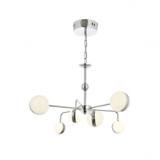 Avonni AV-1768-6K Krom Kaplama Modern Avize Avonni AV-1768-6K Krom Kaplama Modern Avize