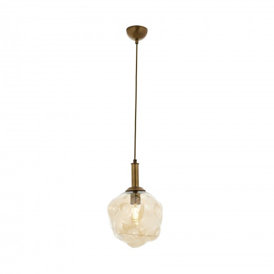 Avonni AV-60210-1E Eskitme Kaplama Modern Avize E27 Metal Cam 30cm Avonni AV-60210-1E Eskitme Kaplama Modern Avize E27 Metal Cam 30cm
