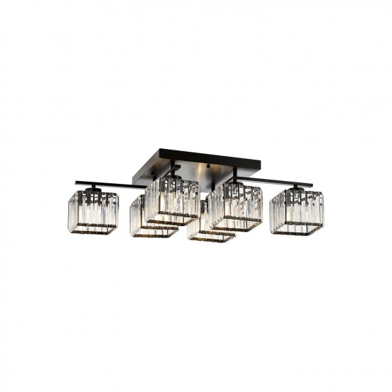 Avonni AV-1795-6BSY Eskitme/Siyah Kaplama Modern Avize Avonni AV-1795-6BSY Eskitme/Siyah Kaplama Modern Avize