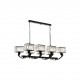 Avonni AV-1795-8Y-BSY Eskitme/Siyah Kaplama Modern Avize Avonni AV-1795-8Y-BSY Eskitme/Siyah Kaplama Modern Avize