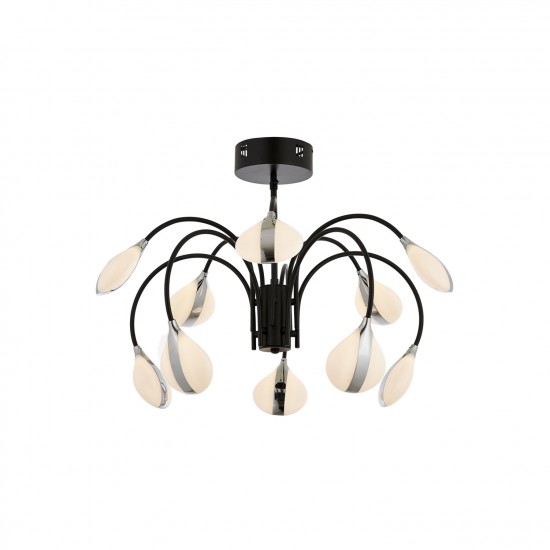 Avonni AV-1812-10K Krom Kaplama Modern Avize Avonni AV-1812-10K Krom Kaplama Modern Avize