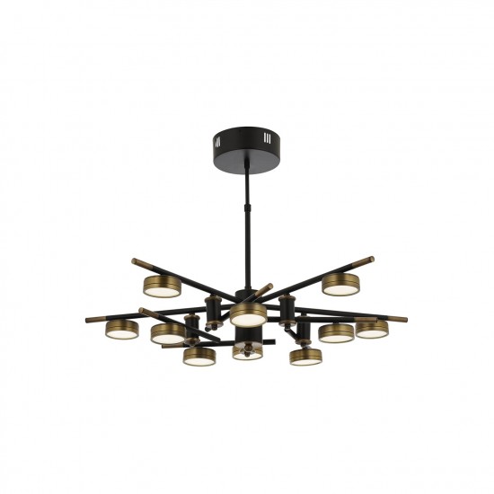 Avonni AV-1816-10E Eskitme/Siyah Kaplama Modern Avize Avonni AV-1816-10E Eskitme/Siyah Kaplama Modern Avize
