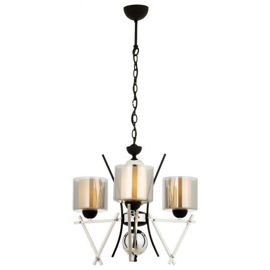Avonni AV-60289-3K Eskitme Kaplama Modern Avize E14 Metal Cam 50cm Avonni AV-60289-3K Eskitme Kaplama Modern Avize E14 Metal Cam 50cm
