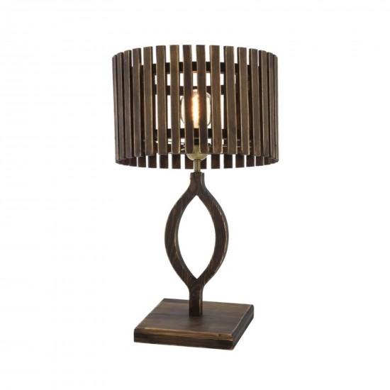 Avonni HML-9024-1E Eskitme Kaplama Masa Lambası E27 Metal Ahşap 30cm Avonni HML-9024-1E Eskitme Kaplama Masa Lambası E27 Metal Ahşap 30cm