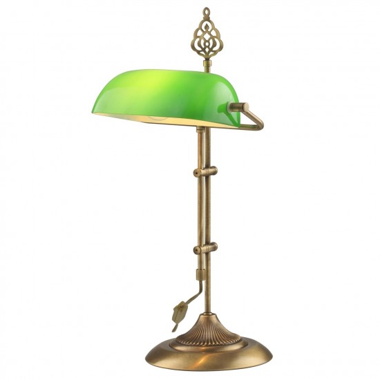 Avonni ML-9063-GREEN Yeşil Boyalı Masa Lambası E27 Metal Cam 30x20cm Avonni ML-9063-GREEN Yeşil Boyalı Masa Lambası E27 Metal Cam 30x20cm